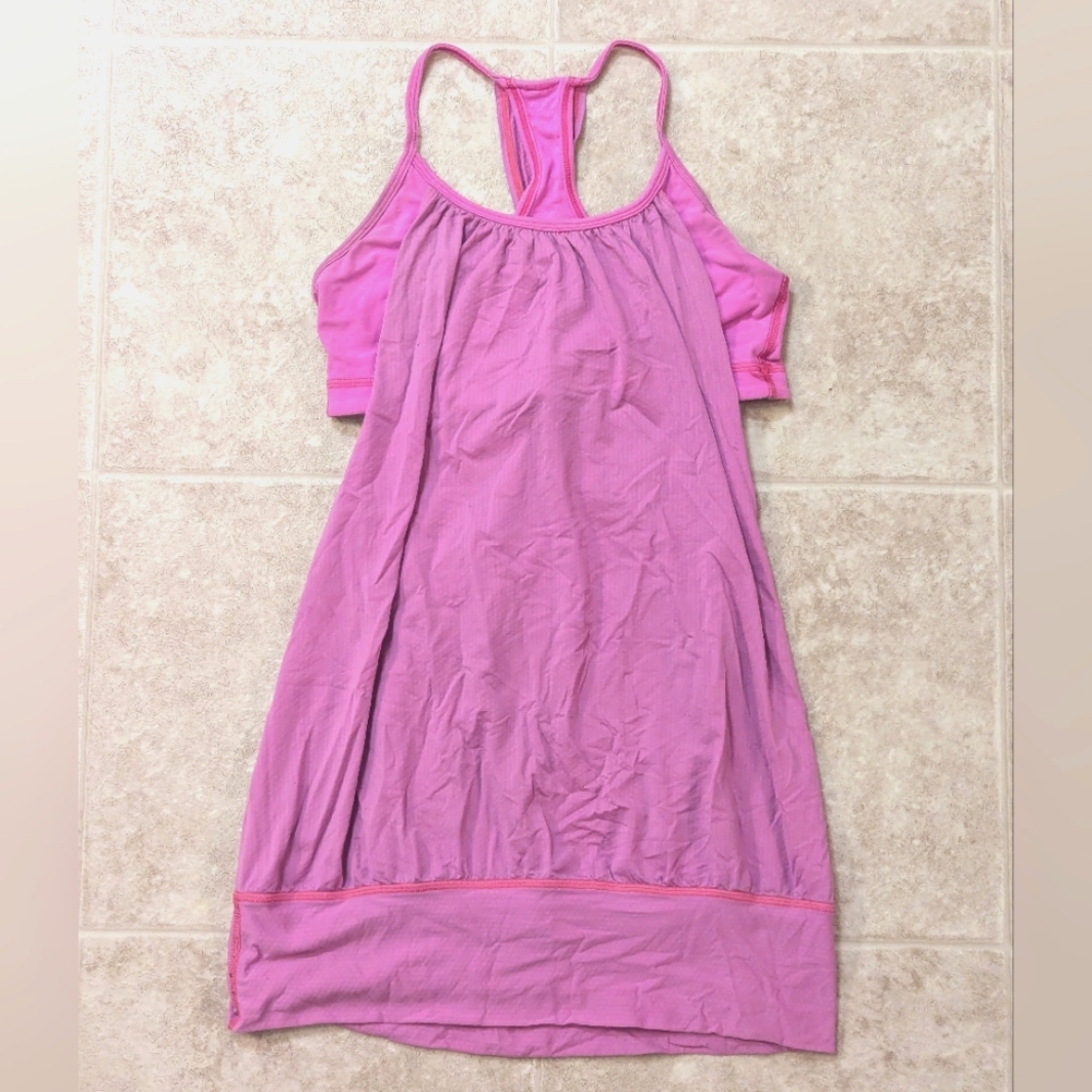 #75 - Lululemon No Limits Tank Top Pink Purple Size 4